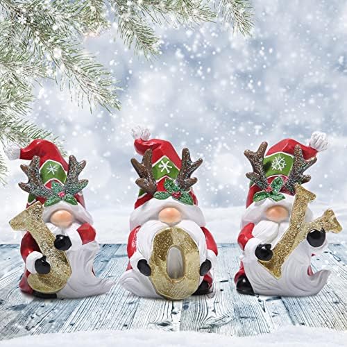 Hodao božićne radosti gnome ukrasi zatvoreni kućni dekor božićni rogovi gnomi figurine ukrasi stola slatki božićni gnomi pokloni