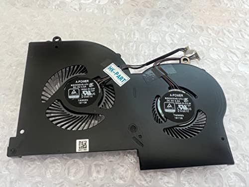 Hk-deo Fan za MSI MSI GS65 8sg P65 WS65 MS-16q4 GPU hlađenje Fan