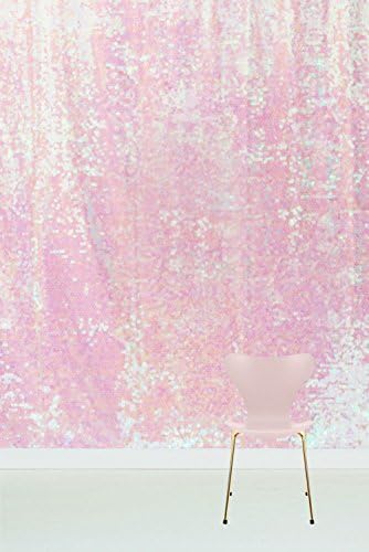 Trlyc Sparkly 8ft * 8ft Sequin Ture iridescentna pozadina za fotografiju tkanine, odaberite svoju veličinu, svjetlucava tura iridescentna zavjesa sa šljokicama, najbolji modni ukras za vjenčanje / dom/zabavu