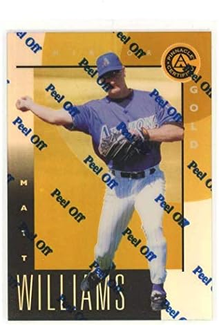 1998. Pinnacle certificirano ogledalo zlato # 15 Matt Williams Test o bankrotu - nepotpisane bejzbol kartice