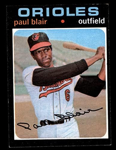 1971 FAPPS # 53 Paul Blair Baltimore Orioles ex Orioles