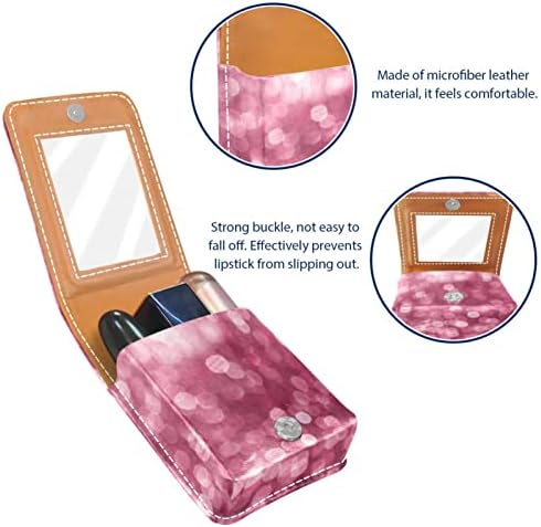 Pink Glitter Effect Twinkle sjajna torbica za ruž sa ogledalom držač ruža za torbicu Mini kozmetička torba