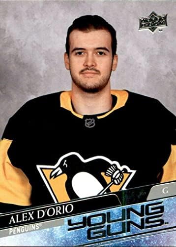 Alex d'Orio 2020/21 Gornja paluba Mladi puške Rookie Card # 719 Pittsburgh Penguins - Hokej Rookie kartice