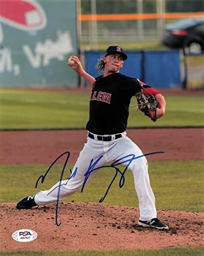Michael Kopech potpisao je 8x10 photo Chicago White Sox PSA / DNK autogramirani - autogramirani MLB fotografije
