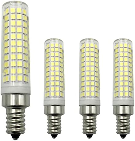 Edearkar 15W E12 LED sijalica Daylight White 6000k, 136 LED 2835 SMD, zatamnjivanje, 150w ekvivalent halogena, AC110V, E12 baza, za kućno osvjetljenje, E12 LED kukuruzne sijalice