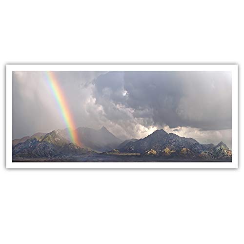 Santa Rita Mountain Art sa Rainbow pejzaž u Tucson Arizona