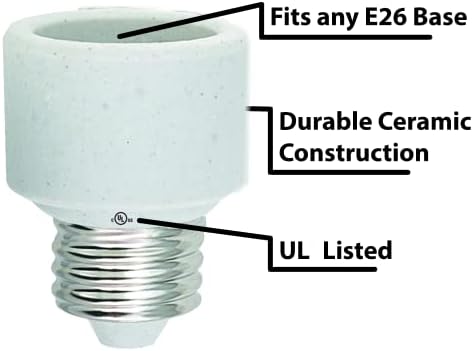 Miracle LED 1 Rough Service Premium ul Ekstenderi sa utičnicom za LED, CFL i sijalice sa žarnom niti, 4 pakovanja