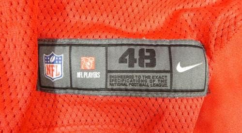 2013 Cleveland Browns Austin Davis # 7 Igra Izdana dres crvene prakse 48 DP40993 - Neintred NFL igra rabljeni dresovi
