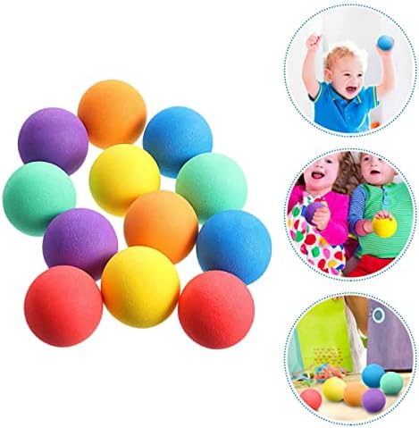 Mogućnost 48 kom pjena opuštajuće reljefne lagane igračke u boji punila u boji dekompresijska torba Šarene igranje kuglice za rođendanski pokloni dvorac Zamjena djeteta za djecu