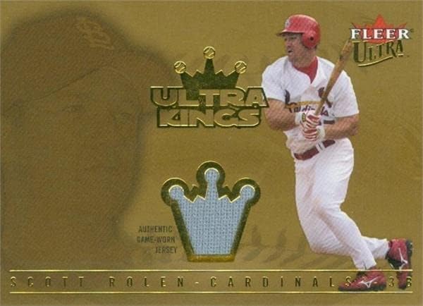 Scott Rolen Igrač Igrač za patch Baseball Card 2005 FLEER ULTRA KINGS #UKJSR LE 94/150 - MLB Igra Polovni dresovi