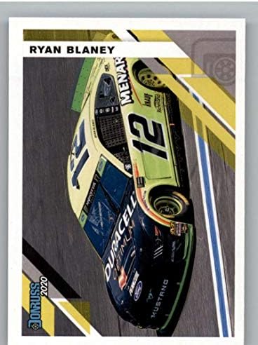 2020 Donruss Racing # 104 Ryan Blaney Menards / Team Penske / Ford Službena trgovačka kartica Nascar