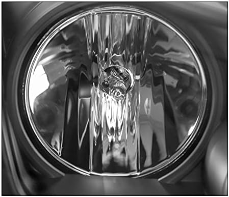 ZMAUTOPARTS LED cijev projektor farovi farovi Crni w / 6 bijeli DRL kompatibilan sa Chevy Impala 2006-2013