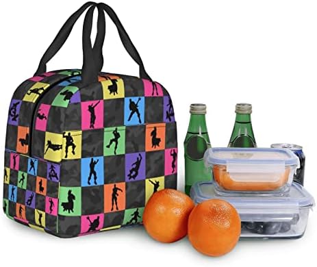 Tvmpkix dječija torba za ručak, izolovana kutija za ručak za višekratnu upotrebu Cooler Tote Bag Meal Prep