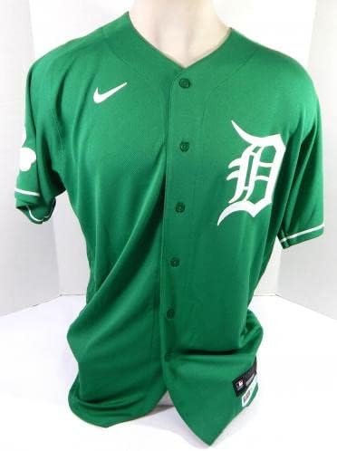2020 Detroit Tigers Bryan Garcia # 33 Igra Izdana Green Jersey St Patricks 4 - Igra Polovni MLB dresovi