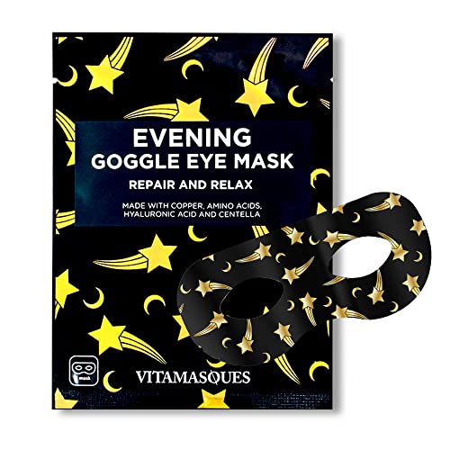 Vitamasques pod maskom za oči, 3-paket ultra revitalizirajuća mokraća, hidrata i glatke sitne linije i umorni
