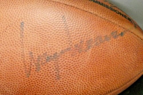 Jacksonville Jaguars prvi vlasnici potpisali su igru ​​Ball Wayne Weaver & Supruga Dolores - AUTOGREMENT