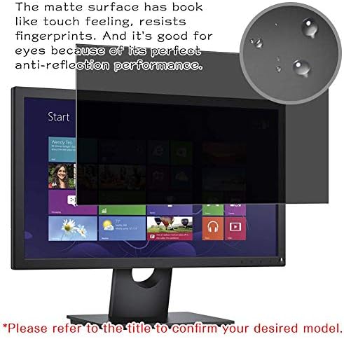 Synvy Zaštita ekrana za privatnost, kompatibilna sa ViewSonic VA2456-MHD 24 monitorom ekrana Anti Spy film