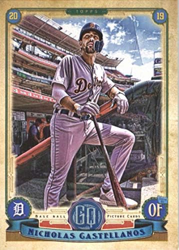 2019 gornja dijela Gypsy Queen 274 Nicholas Castellanos Detroit Tigers MLB bejzbol trgovačka kartica