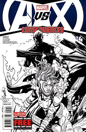 AvX: posljedice 4 VF ; Marvel comic book