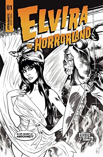 Elvira u Horrorland 1F VF / NM; dinamit strip | 1:10 varijanta