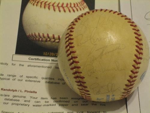 1983. Yankees tim potpisao je autogramirani macphail oal bejzbol JSA Martin Stars - AUTOGREMENA BASEBALLS