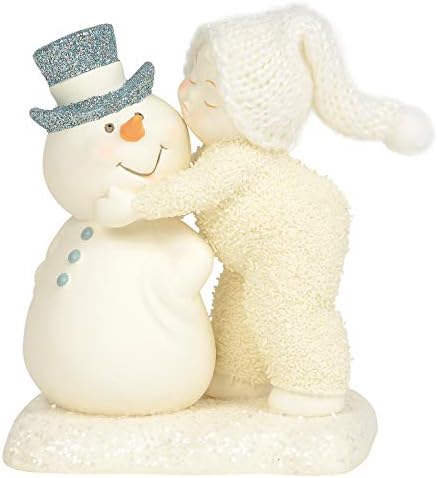 Odjel 56 Snowbabies Mir poljubac za muškarca kojeg volim figurice, 4 inčni, višebojni
