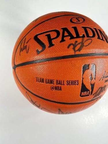 -17 Golden State Warriors tim potpisao košarkašku PSA / DNK Warriors Autographe - AUTOGREME KOŠARICE