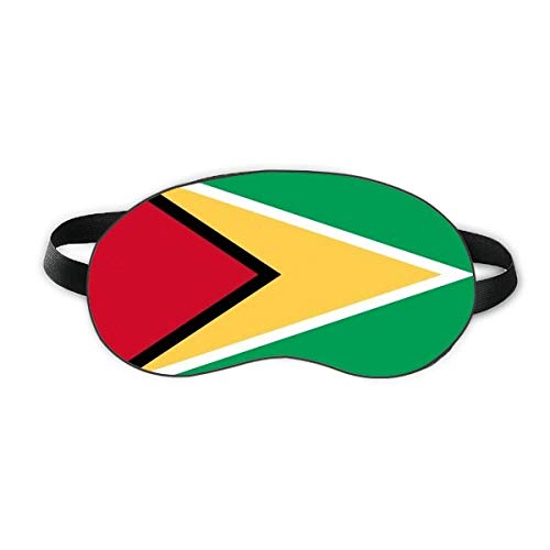 Gvajana Nacionalna zastava Južna Amerika Država Sleep Shield Shield Soft Night Poklopac za sjenilo