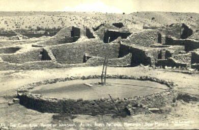 Nacionalni Spomenik Aztec Ruins, Razglednica Novog Meksika