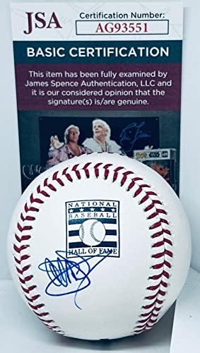 Al Michaels Ford Frick Witner potpisao je HOF Logo Baseball Ball Atugramirana JSA - autogramirani bejzbol