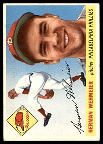 1955. bejzbol za bejzbol 29 Herman Wehmeier odlične od Mickeys kartice