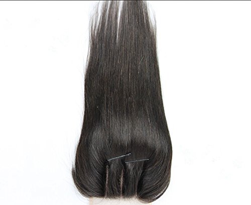 DaJun Hair 8a zatvaranje 3 dijela s snopovima ravno Malezijski Virgin Weave Hair Bundle ponude 3bundles
