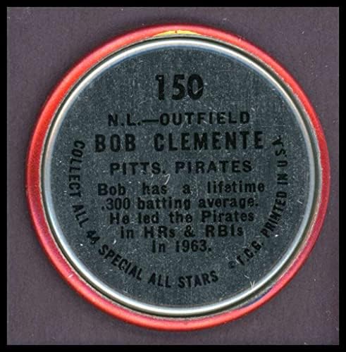 1964 TOPPS 150 All-Starto Clemente Pittsburgh Pirates NM Pirates