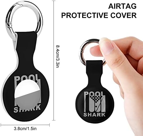 Zaštitna futrola za navlaku za ajkule u bazenu kompatibilna za AirTag držač lokatora protiv gubitka za ovratnik