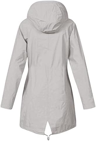 Twwone Winter Jackets za ženska povremena plišana čvrstoća kiša na otvorenom plus vodootporan kapuljač s kapuljačom