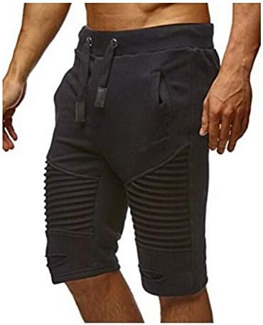 Andongnywell Muška teretana Hladnjaka Shortslift Rušenje hlača za čučnjevanje trening bodybuilding jogger sa džepom