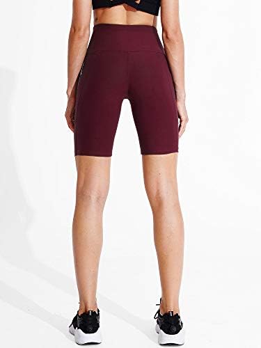 CADMUS 3 pakovanje Hlače za vježbanje sa visokim strukom za žene 8 joga biciklističke kratke hlače sa dva bočna džepova