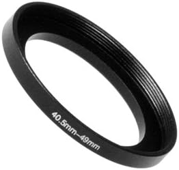 Fotodiox metalni Step Up prsten, Anodizirani crni Metal 40.5 mm-43mm 40.5-43 mm
