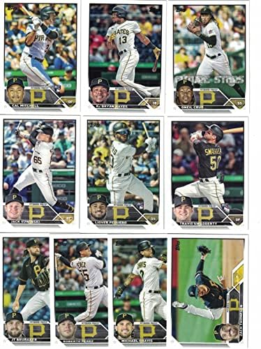 Pittsburgh Pirates / 2023 TOPPS gusarski baseball tim set sa karticama! *** Uključuje dodatne bonus kartice