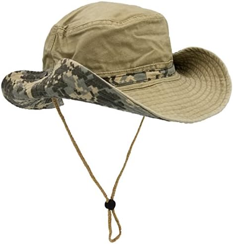 Vanjski Boonie šešir za sunce za planinarenje, kampiranje, ribolov, operater Floppy vojni Camo ljetna kapa