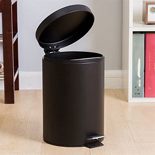 Allmro Male smeće Crnim tihim smećem može kušati dnevni boravak kupaonica podložna pogodna kanta za čišćenje Kuhinjski otpad Kantu sa poklopcem
