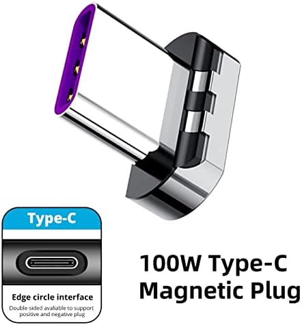 BoxWave Adapter kompatibilan sa LG Tone Free Active FN7-MagnetoSnap PD angle adapterom, magnetnim PD adapterom