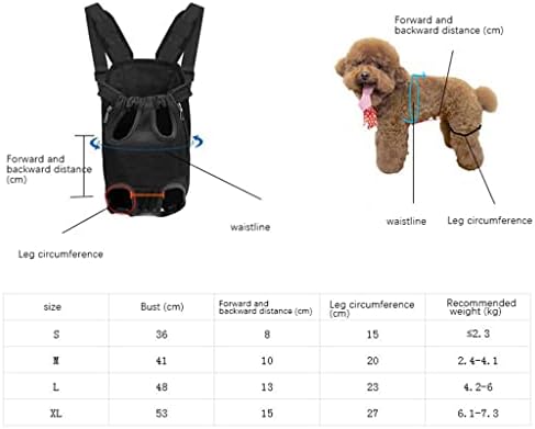 ADKHF podesivi ruksak za kućne ljubimce pogodni štenci male i srednje veličine planinarenje kampiranje disanje