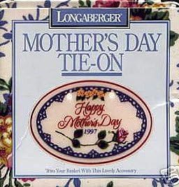 Longaberger 1997 Sretan majčin dnevni korpa za vezanje