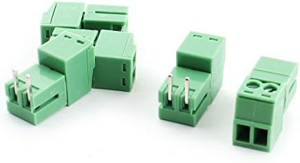 Aexit 5pairs Green audio & Video Oprema KF2EDG 3.81 mm 2p vijčani priključni priključni blok konektori &