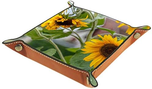 Lyetny ljetni suncokret priroda cvjetna organizator za skladištenje pladnja ležaj Beddide Caddy Desktop