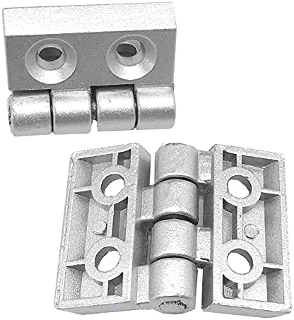 4Set aluminijumski profilni zglob, aluminijski aluminijski ormar šarke vrata, sa 16pcs M5 vijcima i 16pcs