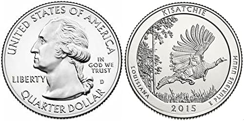 Američki novčić za park. Br. 27. Šisatch Forest Park. 2015. 25 centi