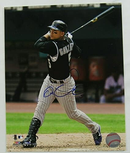 Carlos Gonzalez potpisao automatsko autogram 8x10 fotografija I - autogramirane MLB fotografije