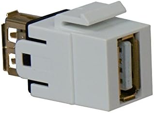 LEGRAND - ONQ USB 2.0 A / A spojnik, tipkovodinski umetak, podržava brzine prenosa podataka do 480 Mbps,